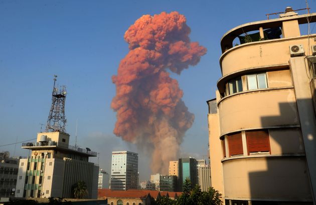 Large Explosion Reported In Beirut