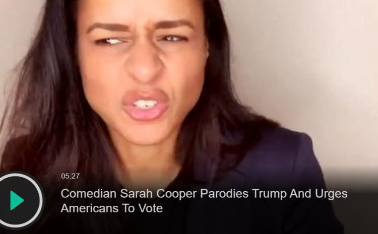 Trump Was Asked About Sarah Cooper’s Famous Impersonations Of Him