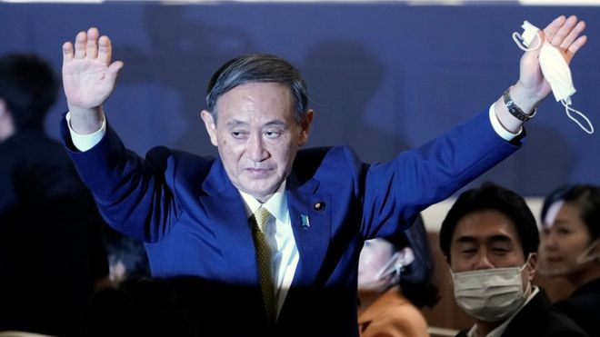  Yoshihide Suga picked by Japan’s governing party to succeed Shinzo Abe