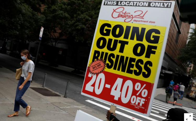  U.S. commercial bankruptcies up 33% year to date