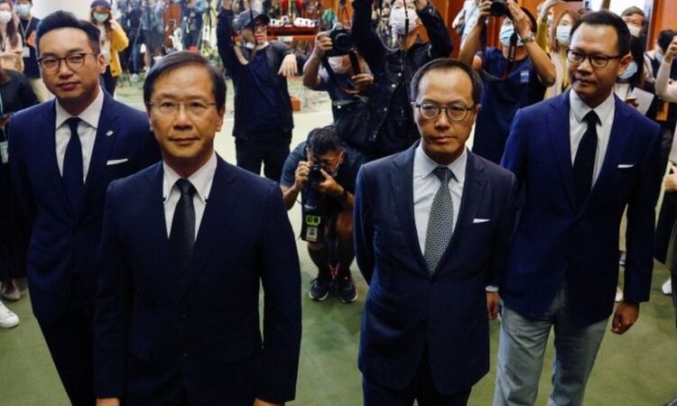 Hong Kong: China condemns opposition walkout as ‘farce’