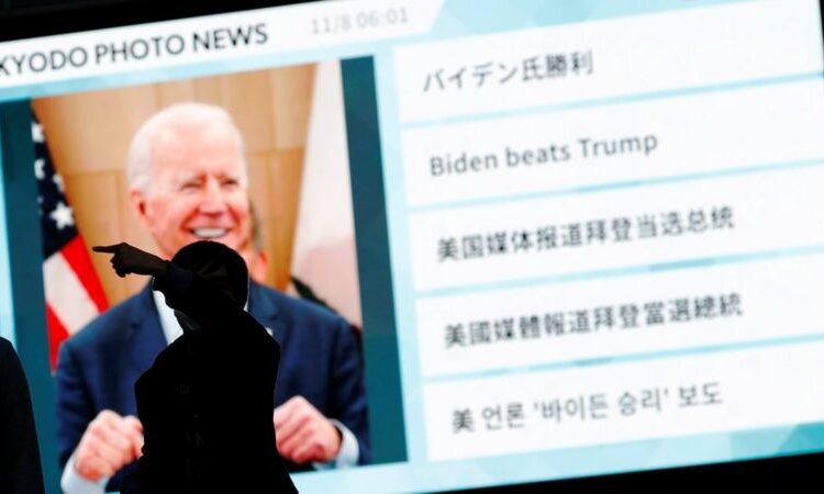 Global markets rally as Biden heads for White House