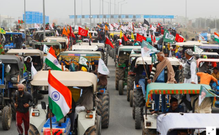  Tractors to Delhi: How thousands of farmers marched on Indian capital