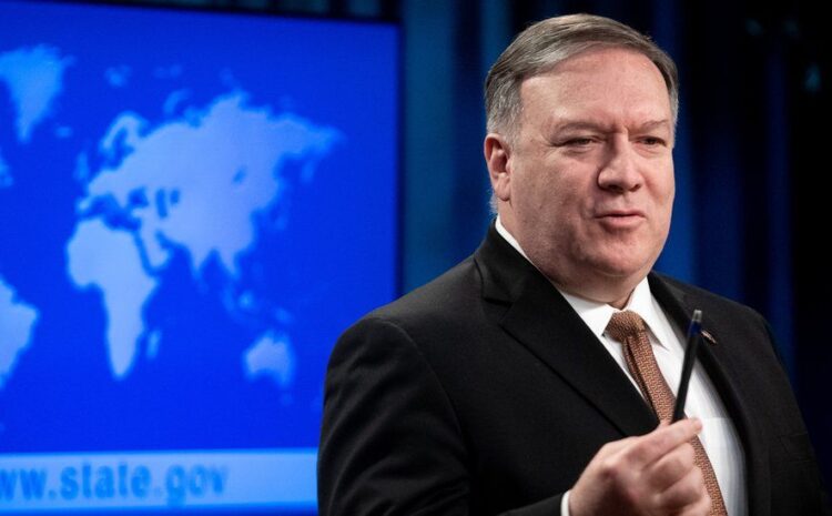 Pompeo: US to lift restrictions on contacts with Taiwan