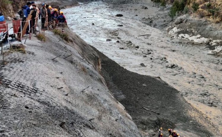  Rescuers search for 125 missing after glacier burst in Indian Himalayas, many believed trapped in tunnel