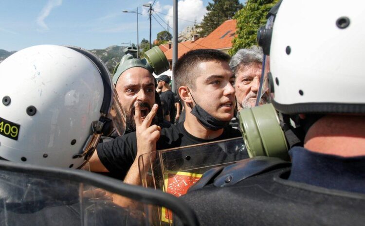  Montenegro clashes ahead of Orthodox Church leader’s inauguration