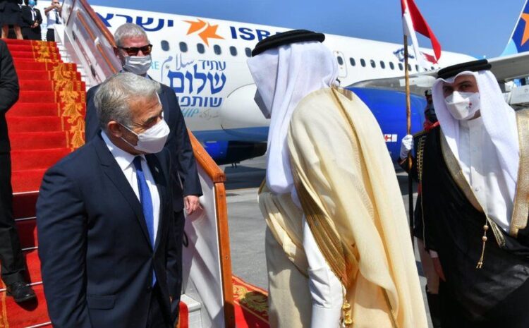  Israel foreign minister makes historic visit to Bahrain