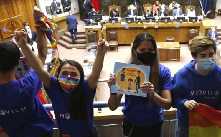  Chile same-sex marriage: Law overwhelmingly approved by parliament