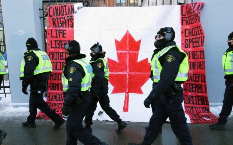 Canada truckers protest: Ambassador Bridge reopened