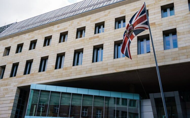  British embassy guard charged with spying for Russia