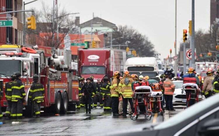 Brooklyn shooting: Sixteen injured in New York City subway station