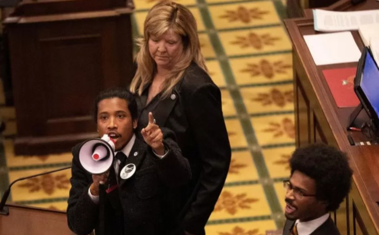 Tennessee statehouse expels Democrats for gun control protest