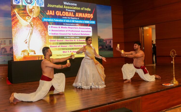  Saraswati Vandana : 29th JAI GLOBAL AWARDS by Journalist Association of India : Dr. H K Sethi